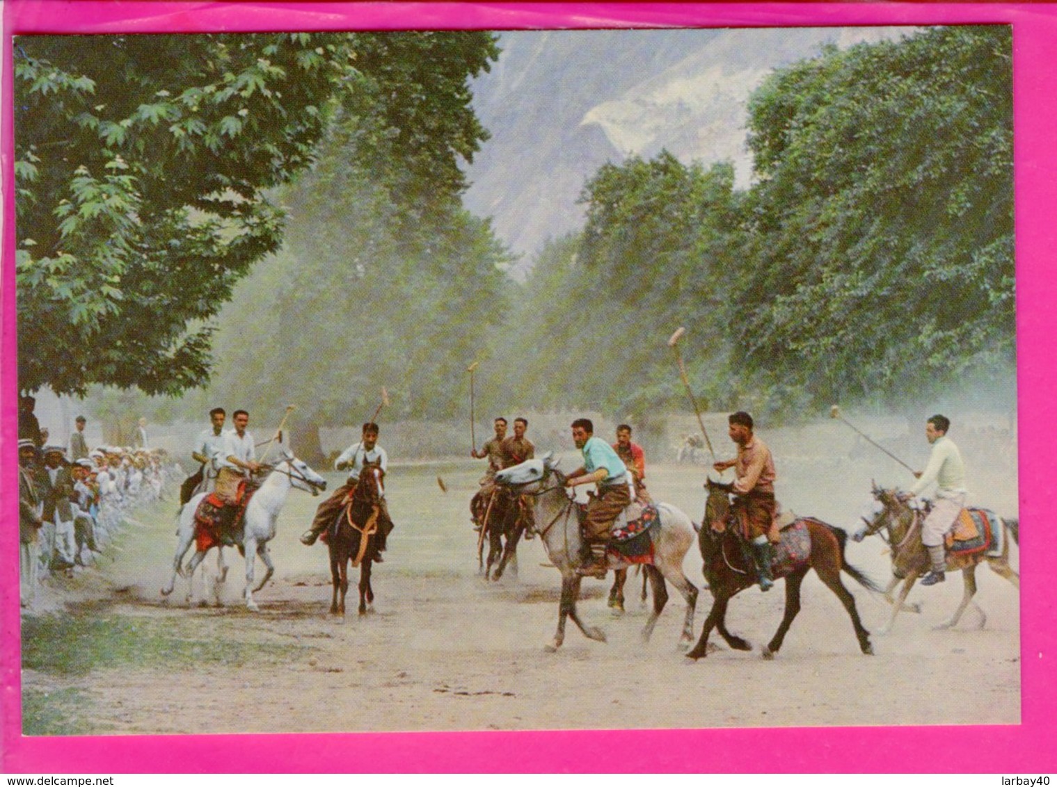 Cp  Carte Postale  - Pakistan Village Polo - Pakistan