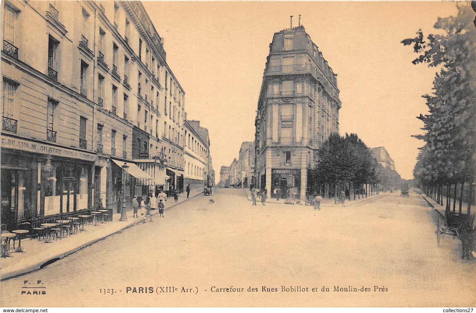 75013-PARIS-CARREFOUR DES RUES BOBILLOT ET DU MOULIN DES PRES - Distretto: 13