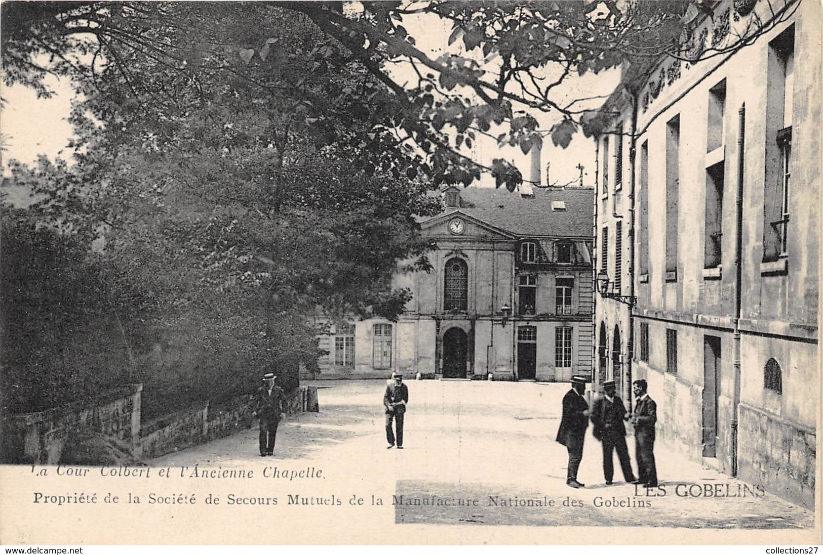 PARIS- 75013- PROPIETE DE LA STE DE SECOURS MUTUELS DE LA MANUFACTURE DES GOBELINS LA COUR COLBERT ET L'ANCIENNE CHAPELL - Arrondissement: 13