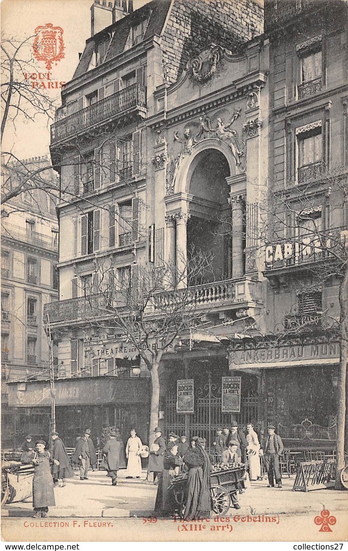 PARIS- 75013- THEATRE DES GOBELINS - Arrondissement: 13