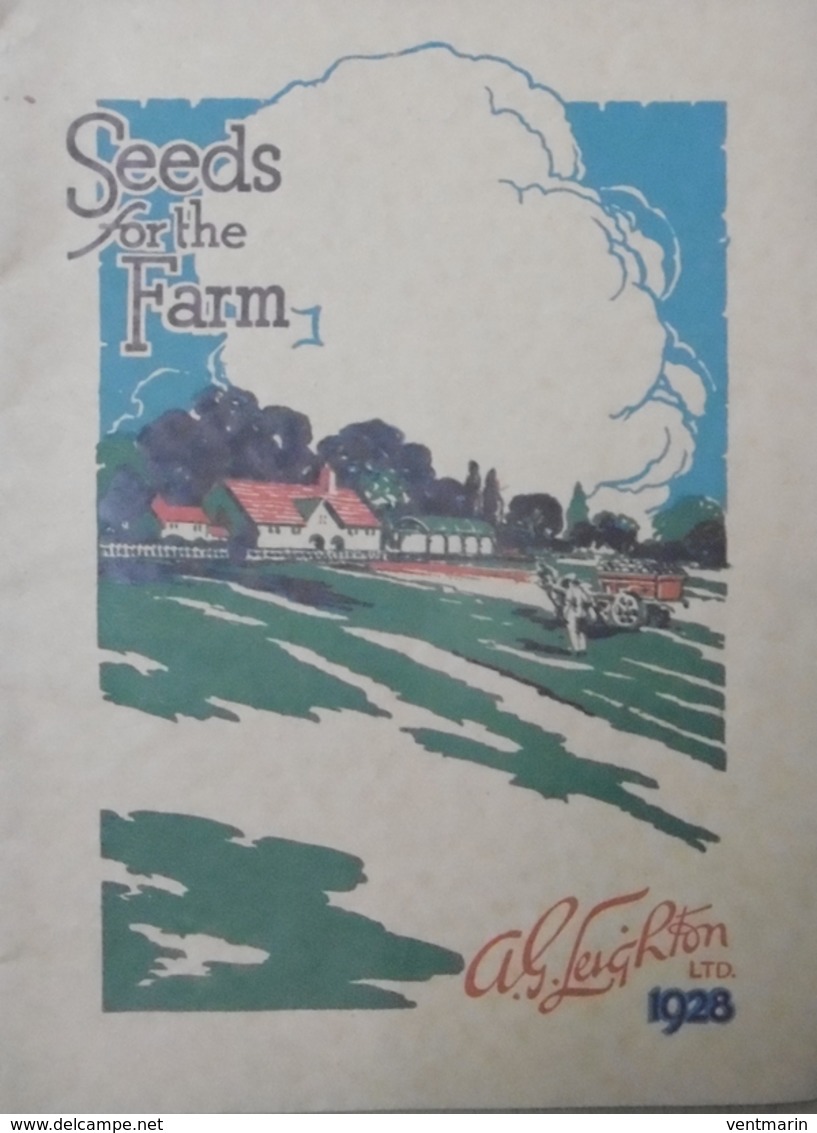 Catalogue 1928 Seeds For The Farm Leighton LTD - Agriculture