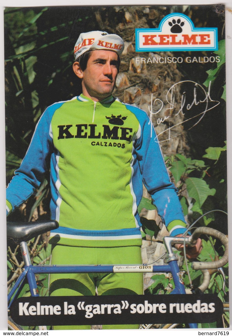 Sport Cyclisme Kelme  Francisco  Galdo - Cyclisme