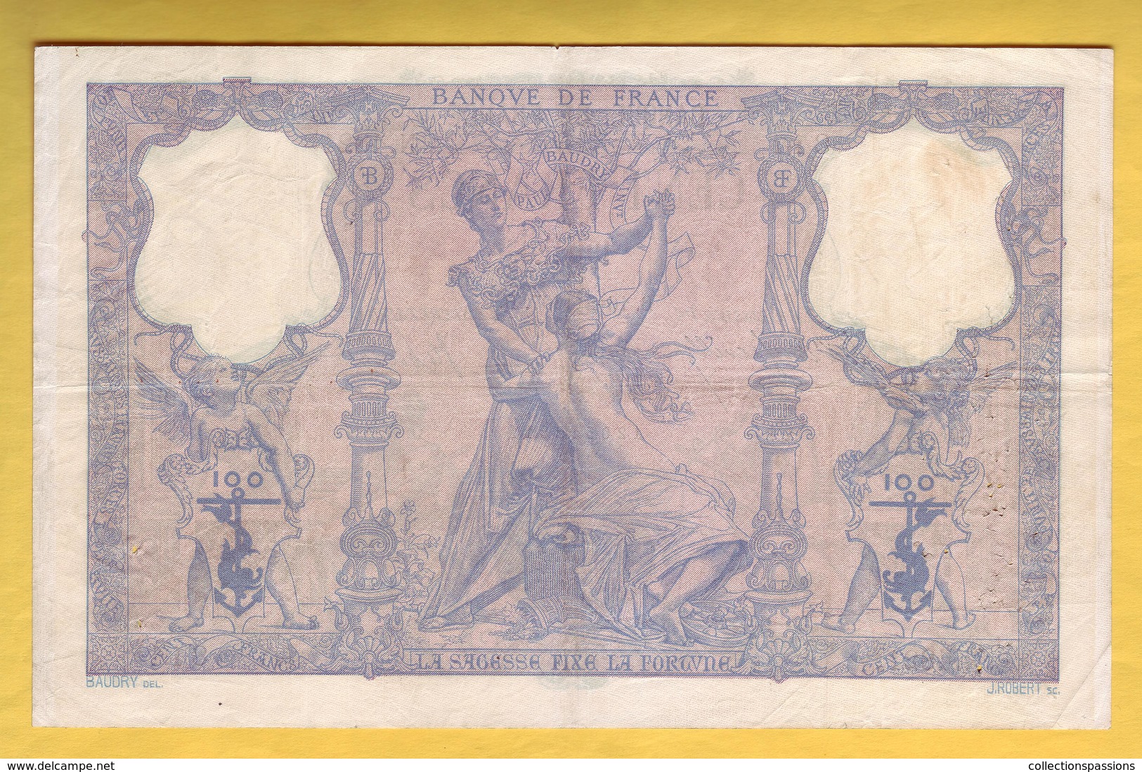 * BILLET FRANCAIS - 100 Francs Bleu Et Rose 16-2-1907 TB+ - 100 F 1888-1909 ''Bleu Et Rose''