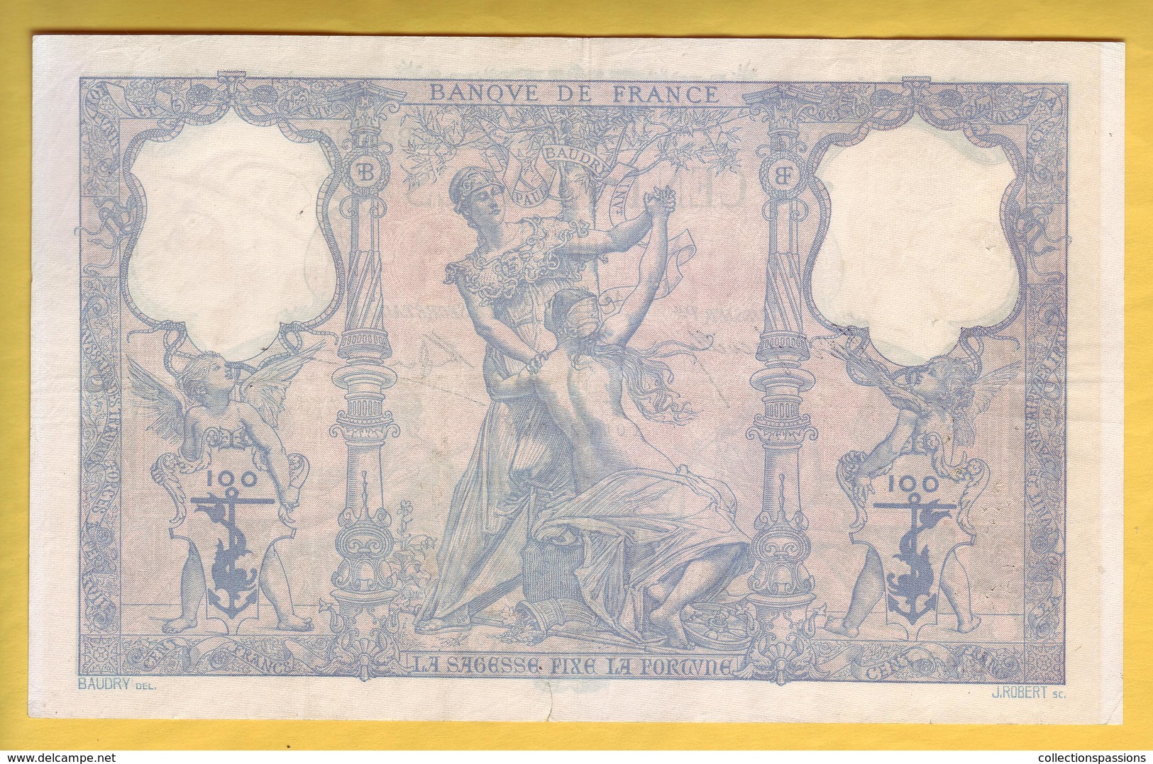 * BILLET FRANCAIS - 100 Francs Bleu Et Rose 14-3-1905 TTB - 100 F 1888-1909 ''Bleu Et Rose''