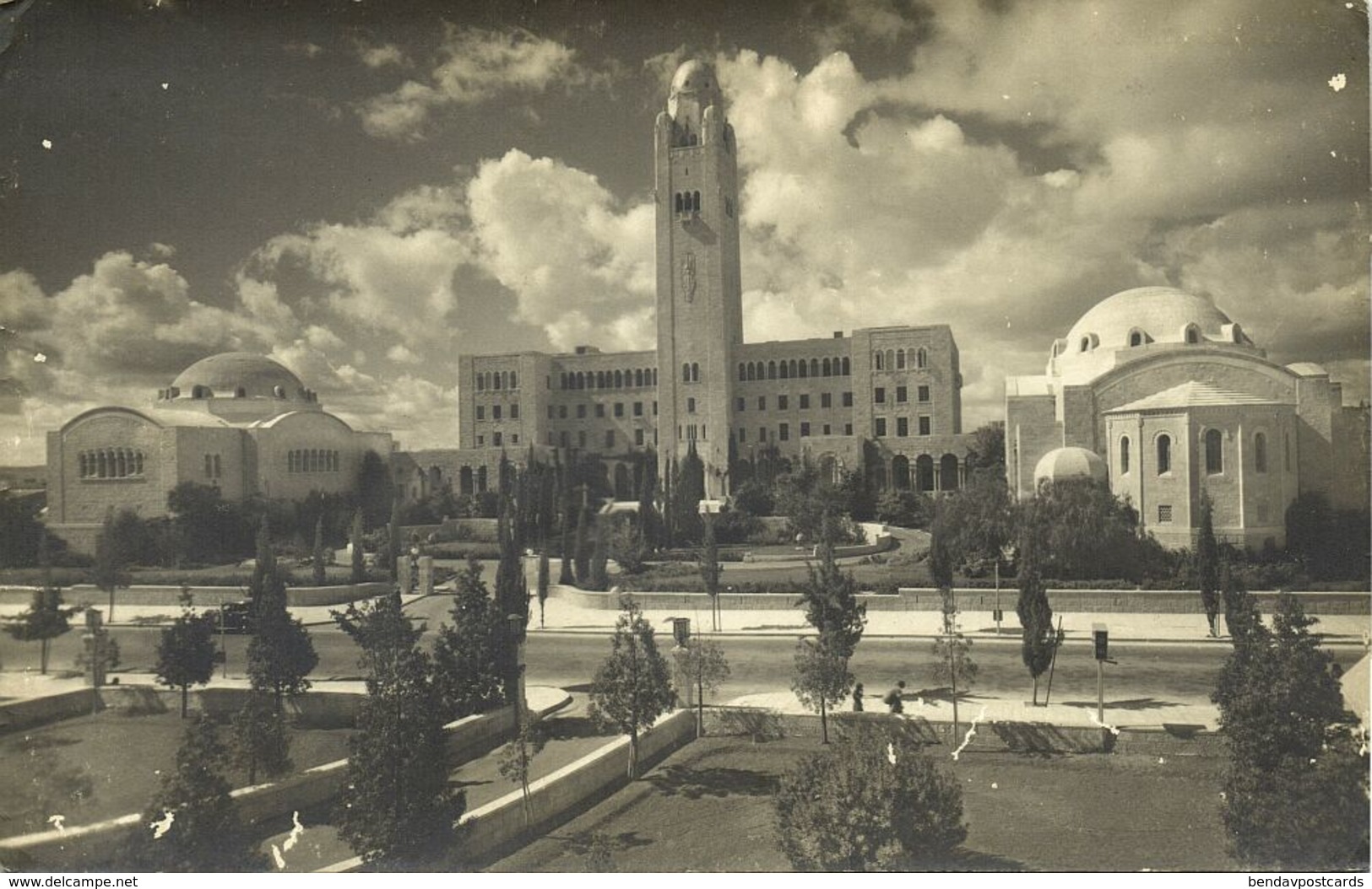 Israel Palestine, JERUSALEM, Y.M.C.A. YMCA (1930s) Matson Photo Service Postcard - Israel