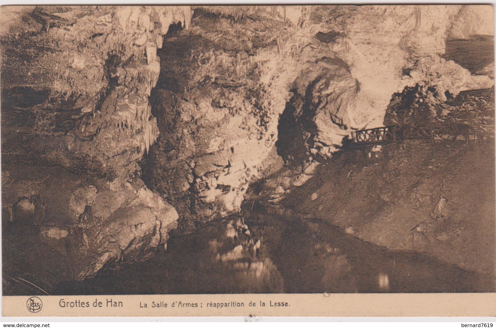 Belgique Grotte De Han La Salle D'armes - La Bruyere