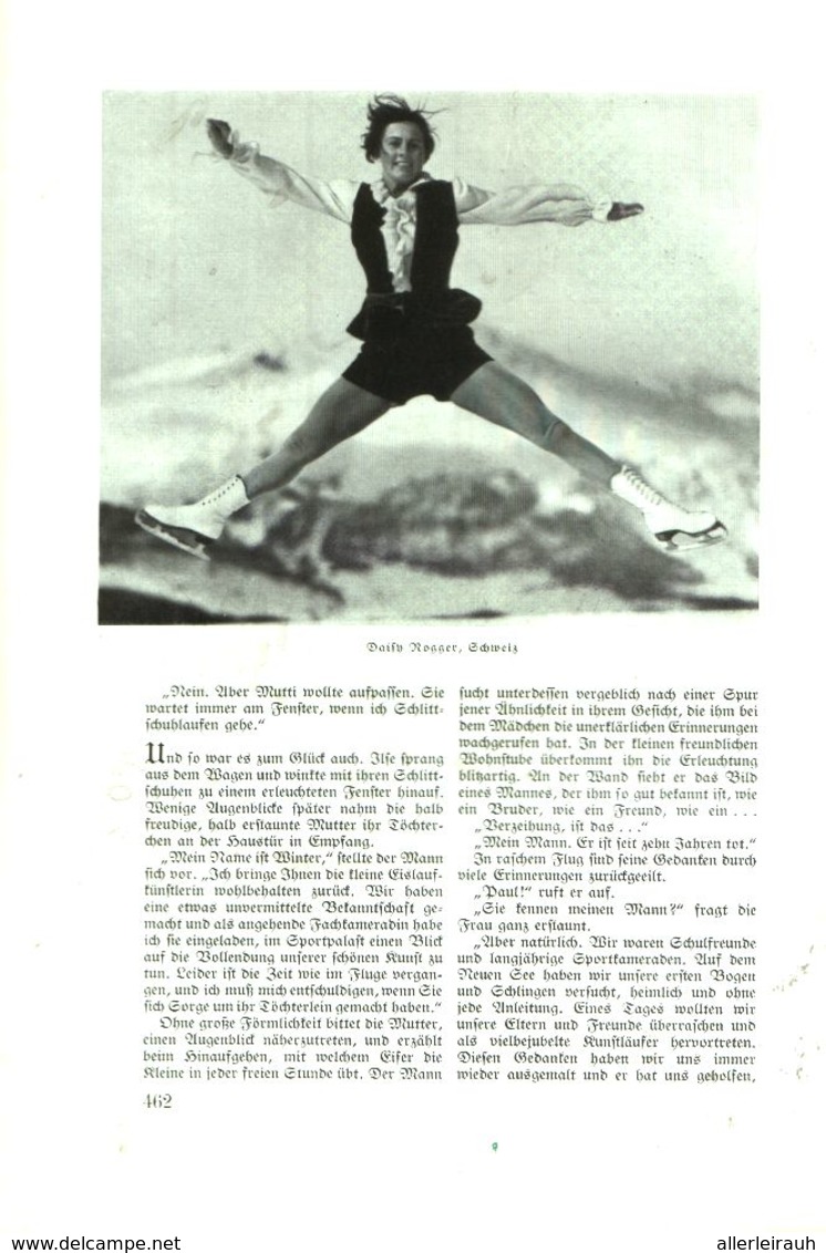 Wie Isle In Den Sportpalast Kam (Eiskusntlauf) / Artikel, Entnommen Aus Zeitschrift /1938 - Colis