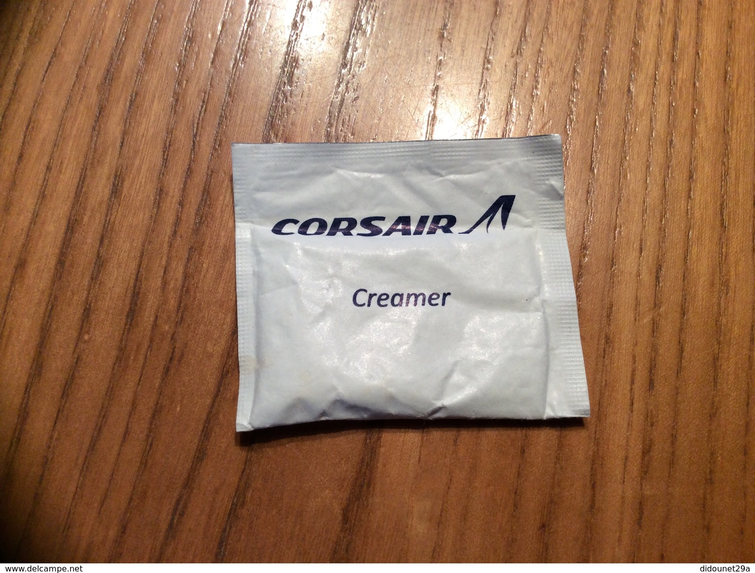Sachet De Crème "Creamer - CORSAIR" Compagnie Aérienne - Other & Unclassified