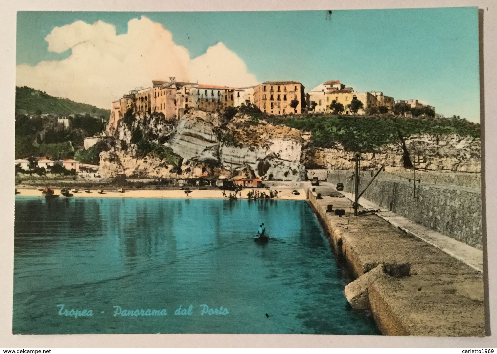 TROPEA PANORAMA DAL PORTO VIAGGIATA  FG - Catanzaro