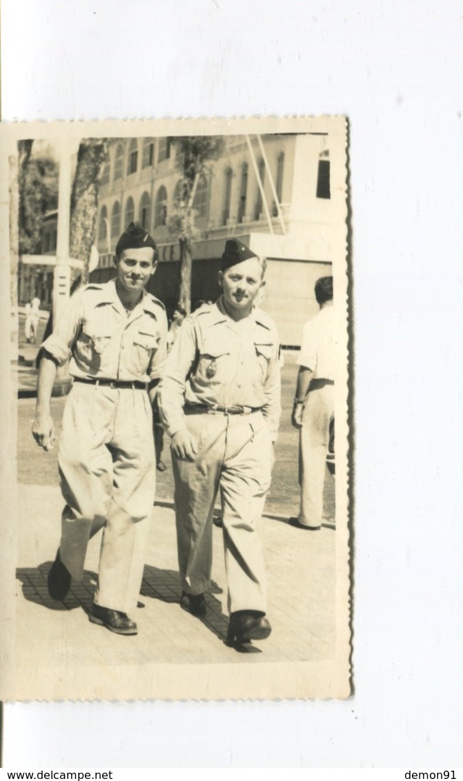 Carte Photo - Guerre Indochine ?  - Portrait De Soldats - - Regiments