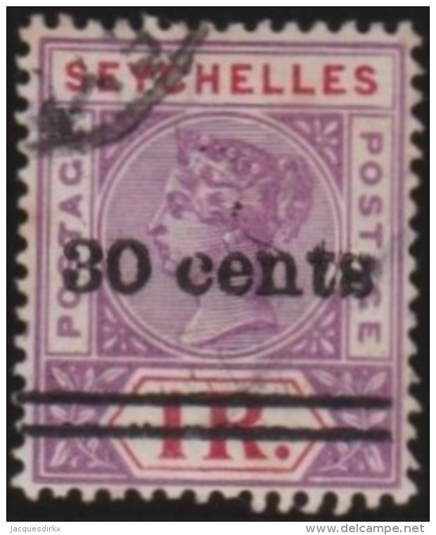 Seychelles   .     SG    .     43  .    O    .     Gebruikt   .    /    .     Cancelled - Seychellen (...-1976)