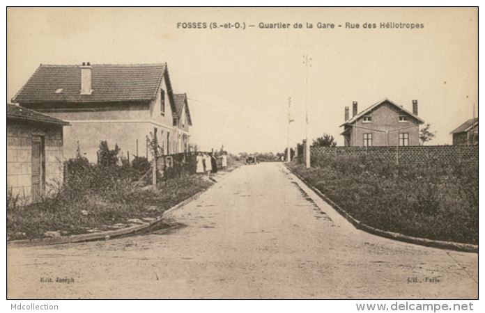 95 FOSSES / Quartier De La Gare - Rue Des Héliotropes / - Fosses