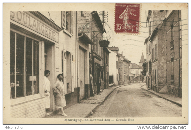 95 MONTIGNY LES CORMEILLES / Grande Rue / - Montigny Les Cormeilles