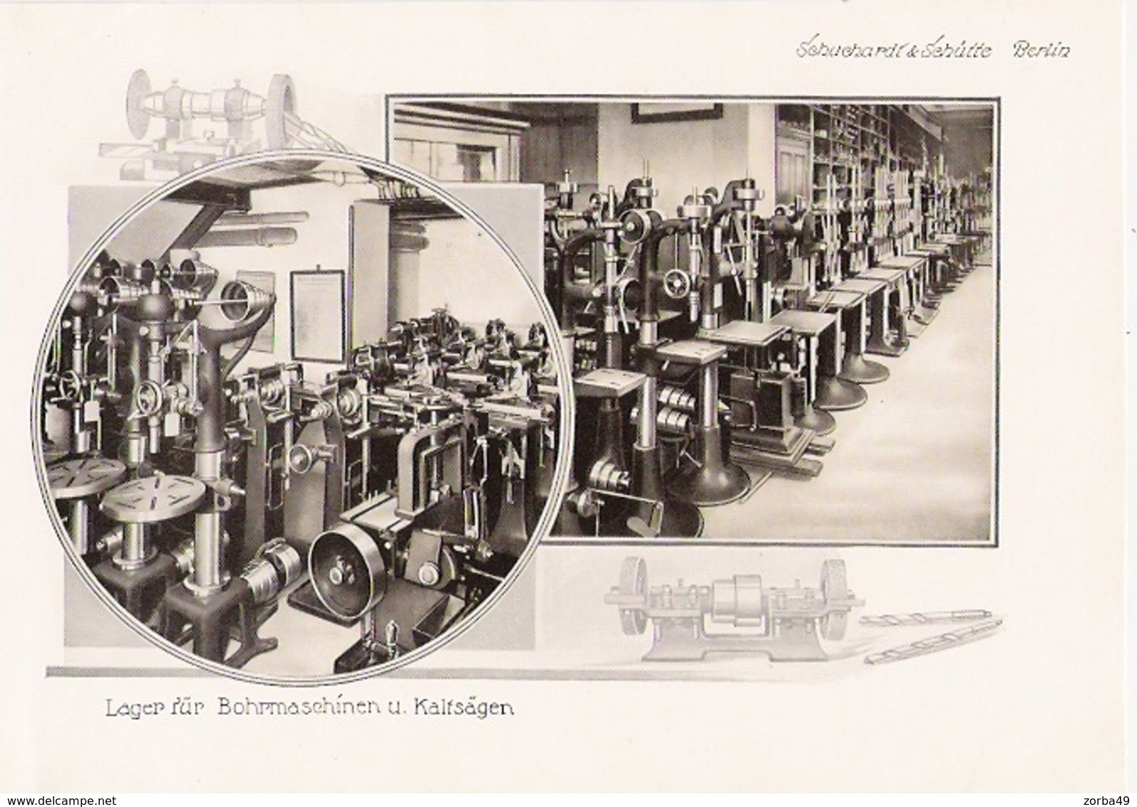 BERLIN  Belles Planches De 1914 De L' Entreprise Schuchardt Et Schütte Spandauerstrasse 28-29 - Zonder Classificatie