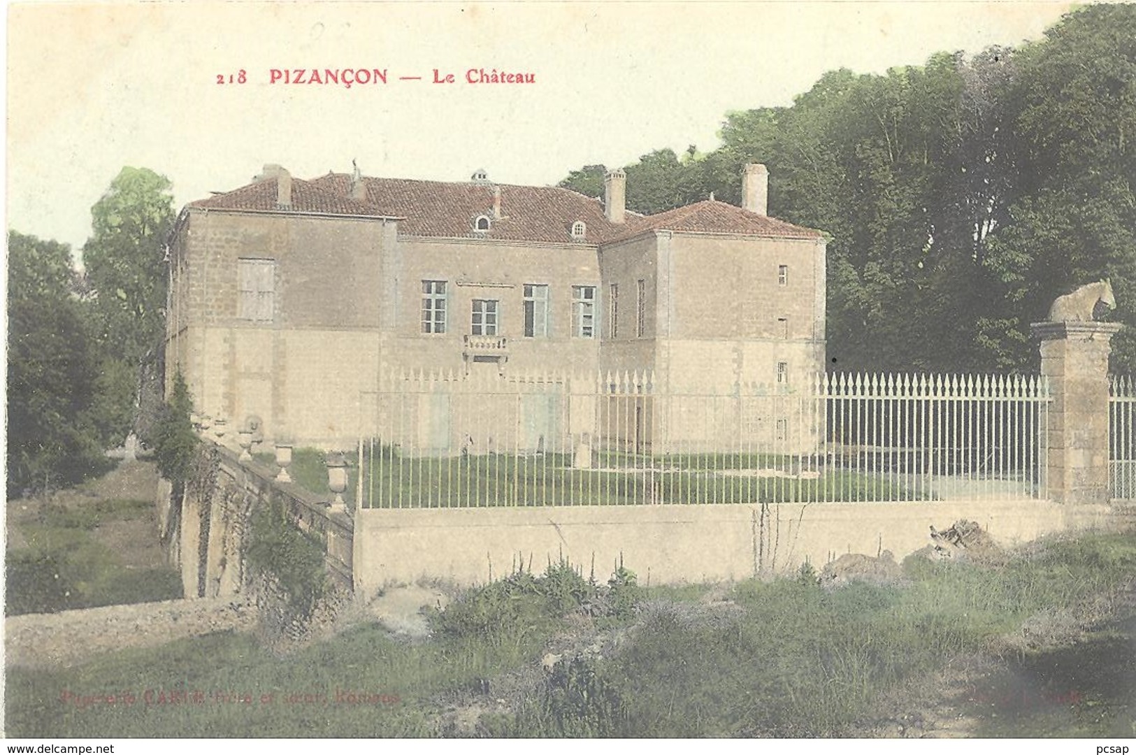 Pizançon - Le Château - Autres & Non Classés