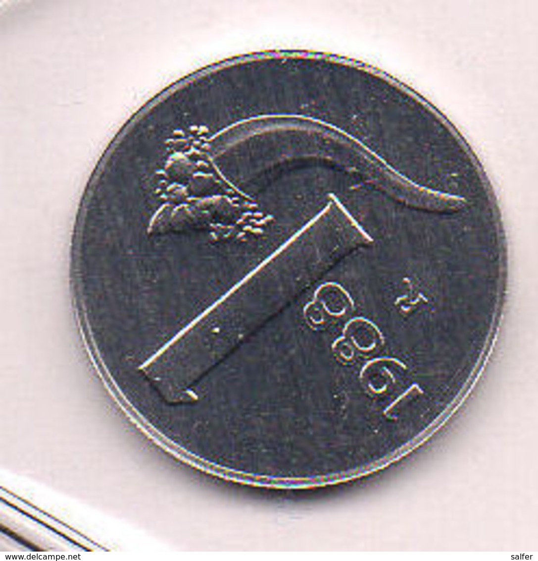 ITALIA REPUBBLICA - 1988  Lire  1  FDC Da Zecca - 1 Lira