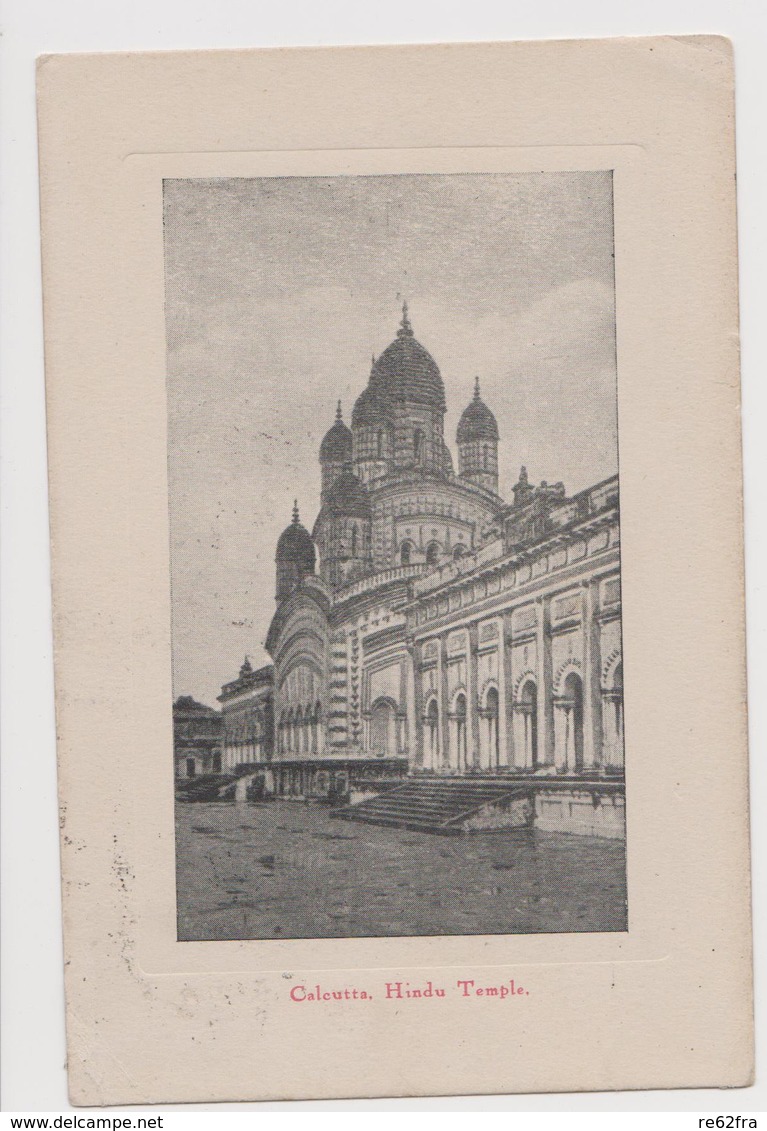 Calcutta Hindu Temple, India - F.p. - Anni '1910 - India