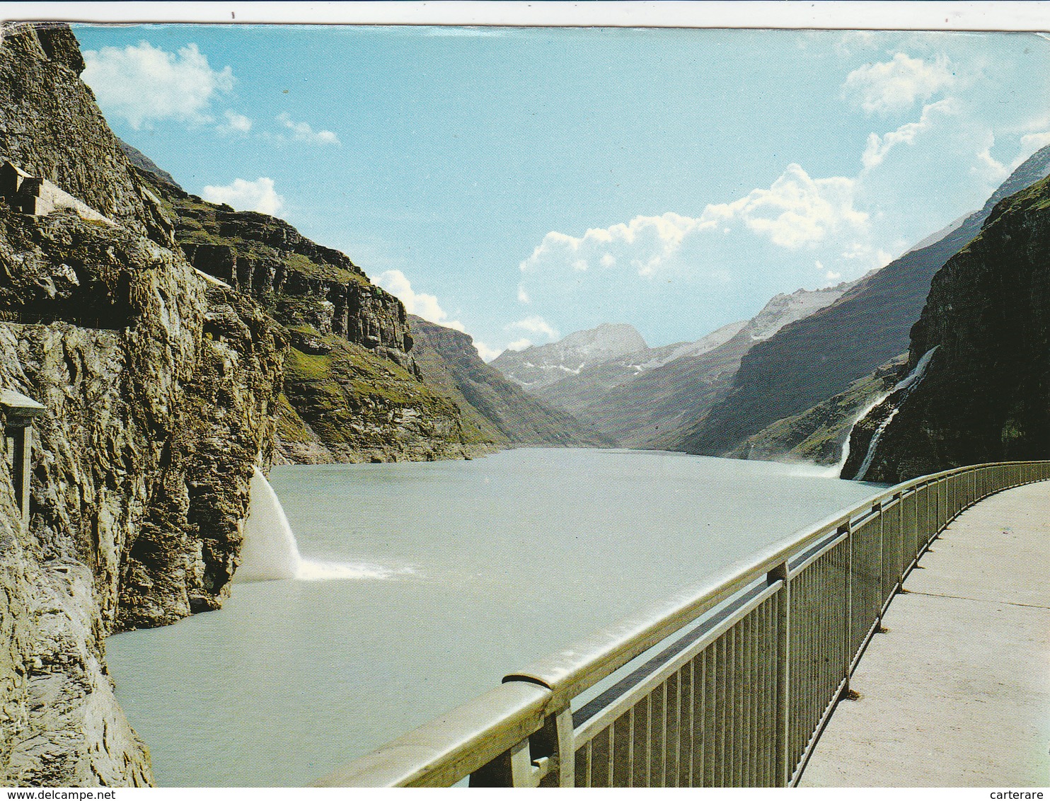 SUISSE,SWITZERLAND,SWISS, HELVETIA,SCHWEIZ,SVIZZERA ,VALAIS,BARRAGE MAUVOISIN,LAC,lac Bagnes,photo DANY - Bagnes