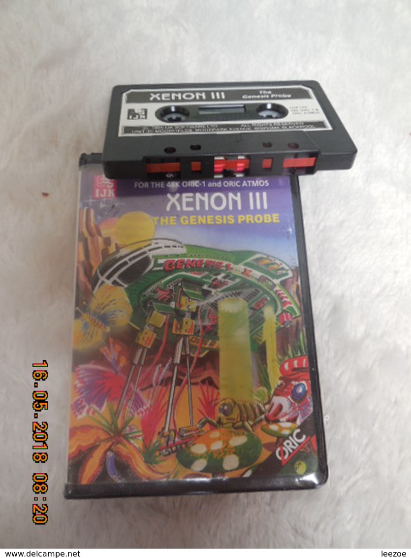 JEU ARCADE VIDEO SUR 48K ORIC-1/ATOS: XÉNON III THE GENESIS PROBE.TRES RARE - Altri & Non Classificati