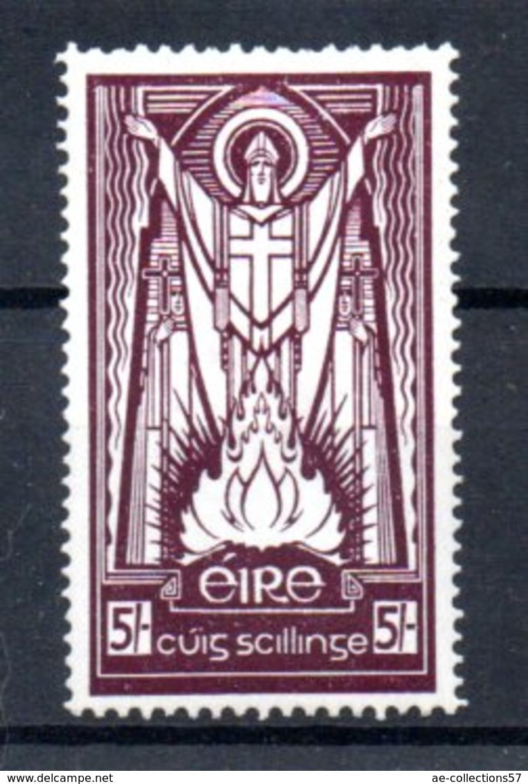 Irlande / N91 / 5 S Lilas / NEUF Avec Trace De Charnière - Unused Stamps