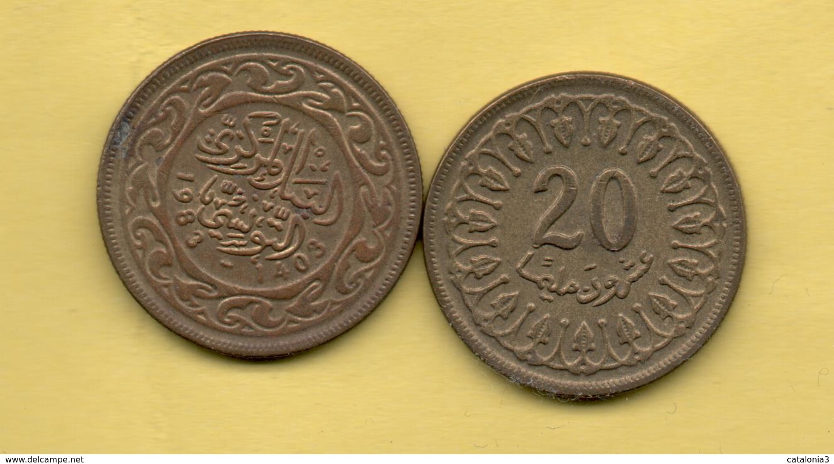 TUNEZ - 20 Millim 1983 - Tunisia