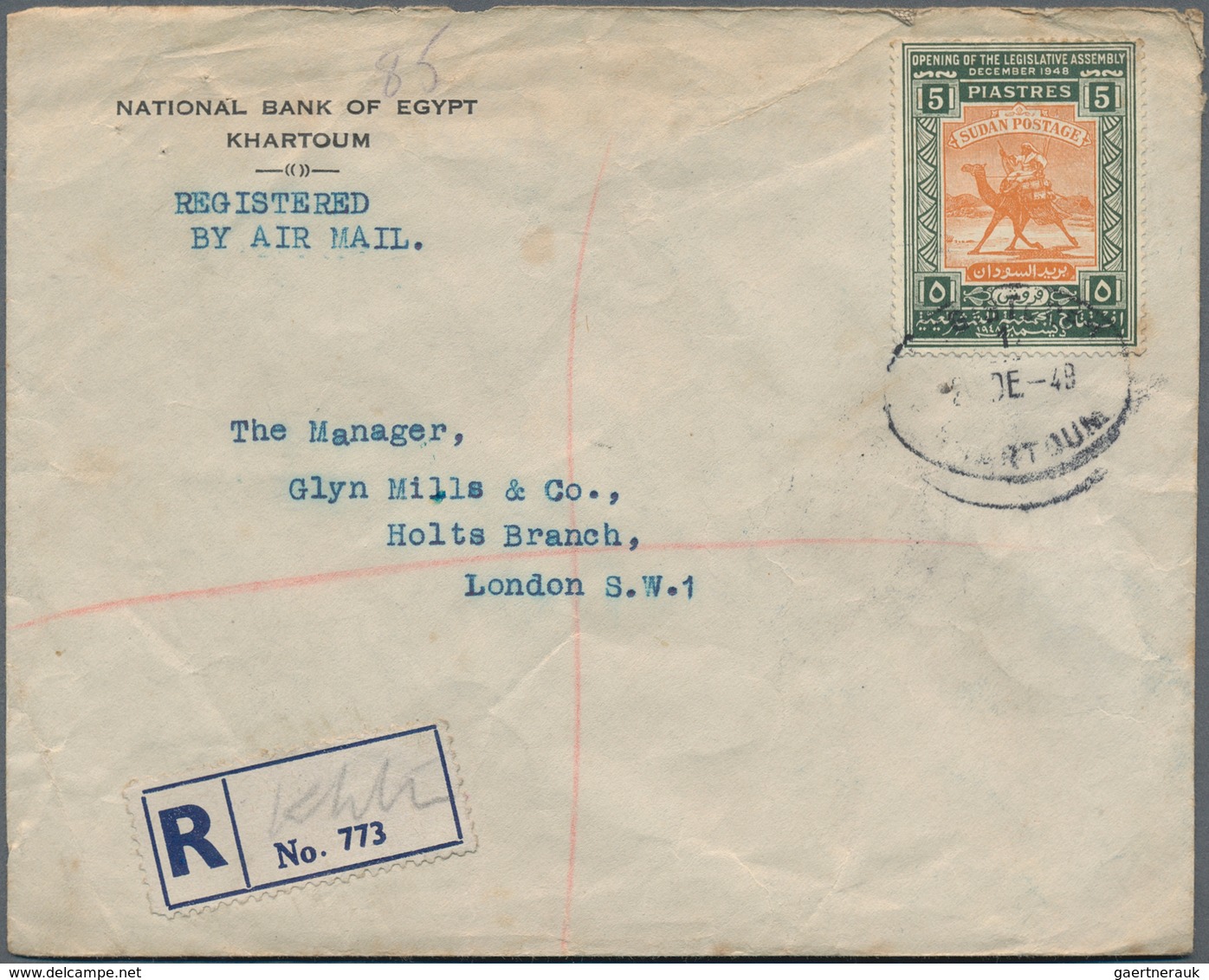 22111 Ägypten: 1895-1949 (ca.): Group Of 26 Covers, Postcards And Postal Stationery Items From Egypt (23) - 1915-1921 Protectorat Britannique