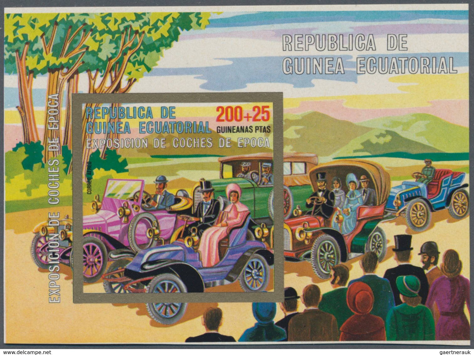 22145 Äquatorialguinea: 1972/1980 (ca.), Enormous Accumulation In Glassines Etc. In Box With Stamps And Mi - Guinée Equatoriale