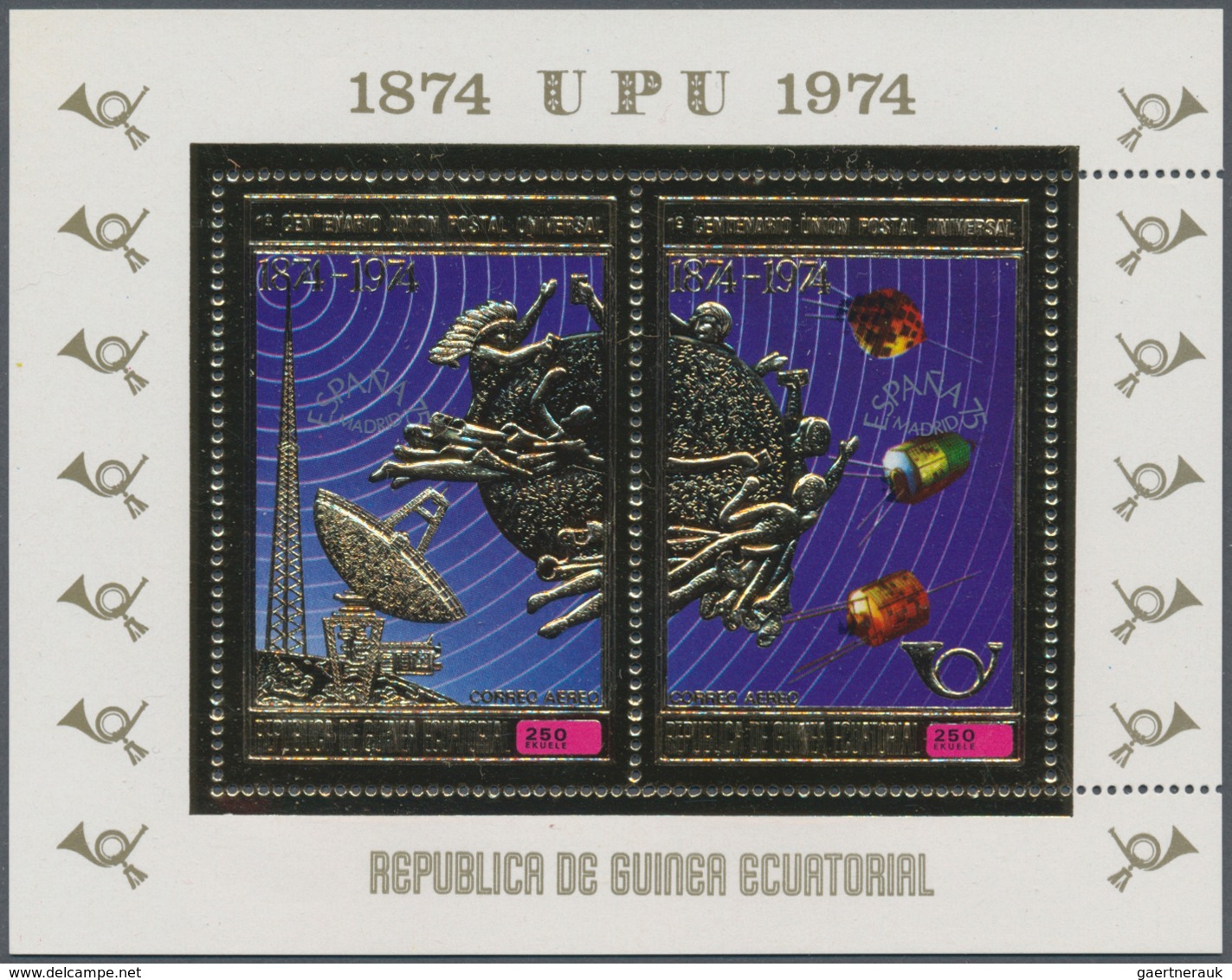 22145 Äquatorialguinea: 1972/1980 (ca.), Enormous Accumulation In Glassines Etc. In Box With Stamps And Mi - Guinée Equatoriale