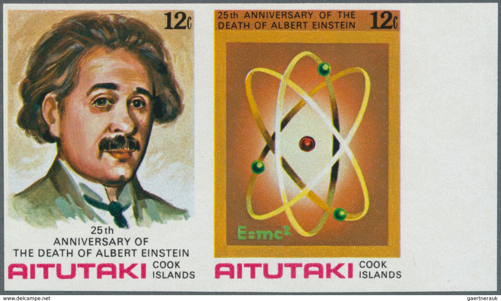 22160 Aitutaki: 1974/1986 (ca.), Accumulation With Approx. 900 IMPERFORATE Stamps Incl. Definitives With M - Aitutaki