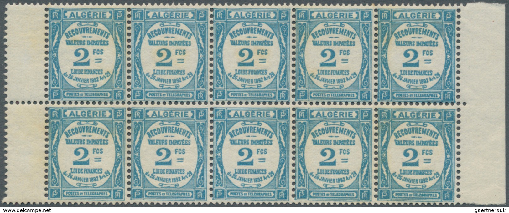 22166 Algerien: 1924/1985 (ca.), Accumulation In Box With Many Complete Sets And Several Better Issues Inc - Algérie (1962-...)