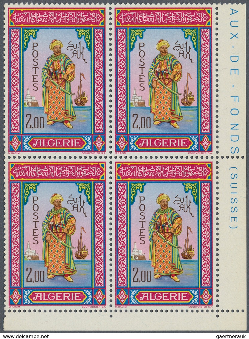 22174 Algerien: 1937/1982 (ca.), Accumulation In Binder With Many Complete And Better Sets Specially In Th - Algérie (1962-...)