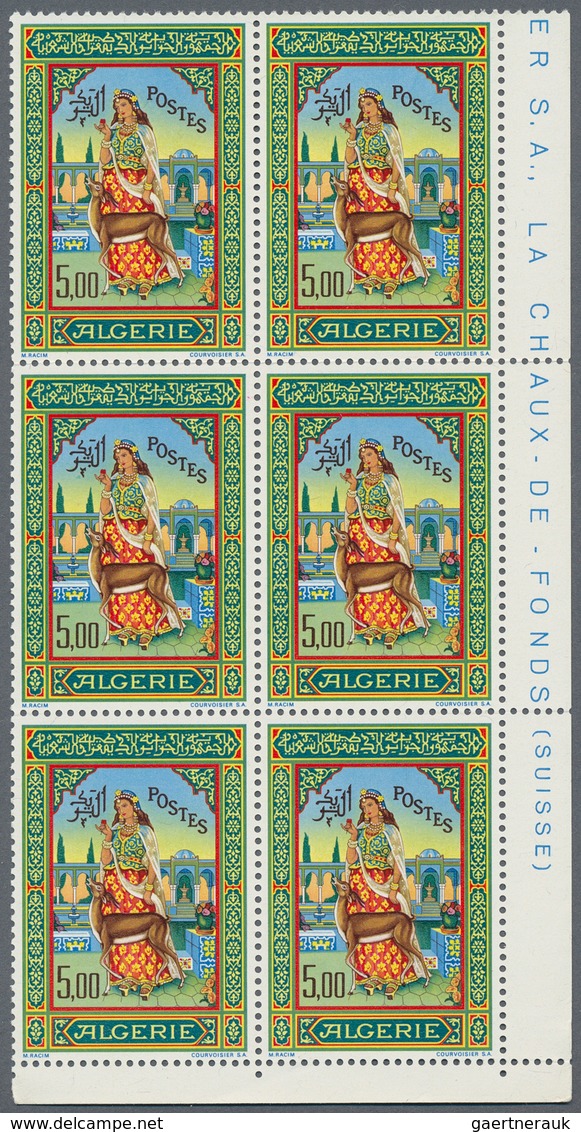 22174 Algerien: 1937/1982 (ca.), Accumulation In Binder With Many Complete And Better Sets Specially In Th - Algérie (1962-...)