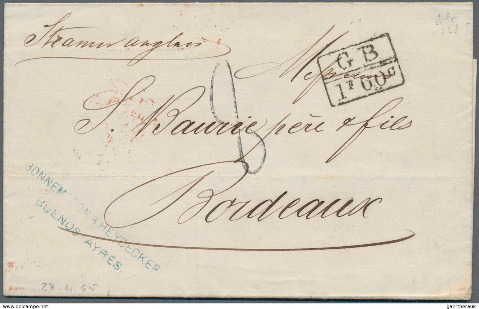 22184 Argentinien: 1865-1908 Ca.: Collection Of 21 Covers, Postcards And Postal Stationery Items, Three Us - Autres & Non Classés