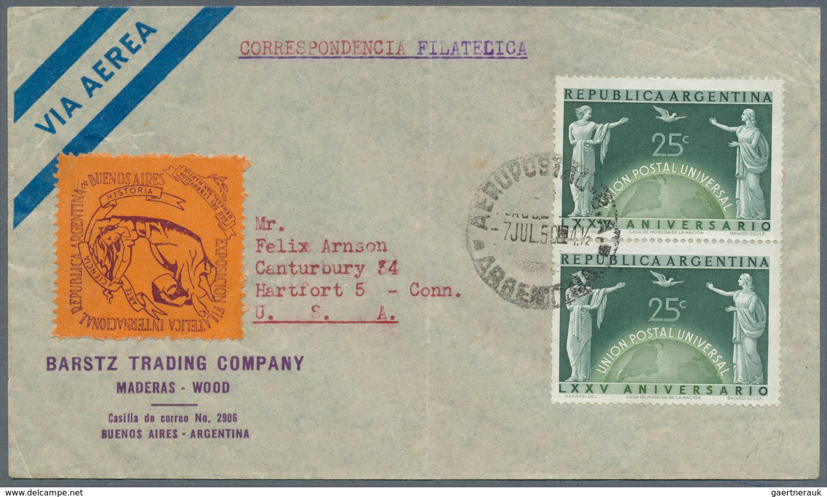 22190 Argentinien: 1935-80, 29 Air Mail Covers And First Flights, Pan American, PANAGRA, FAMA, Some Mint S - Autres & Non Classés