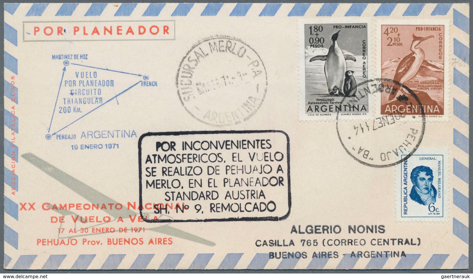 22190 Argentinien: 1935-80, 29 Air Mail Covers And First Flights, Pan American, PANAGRA, FAMA, Some Mint S - Autres & Non Classés