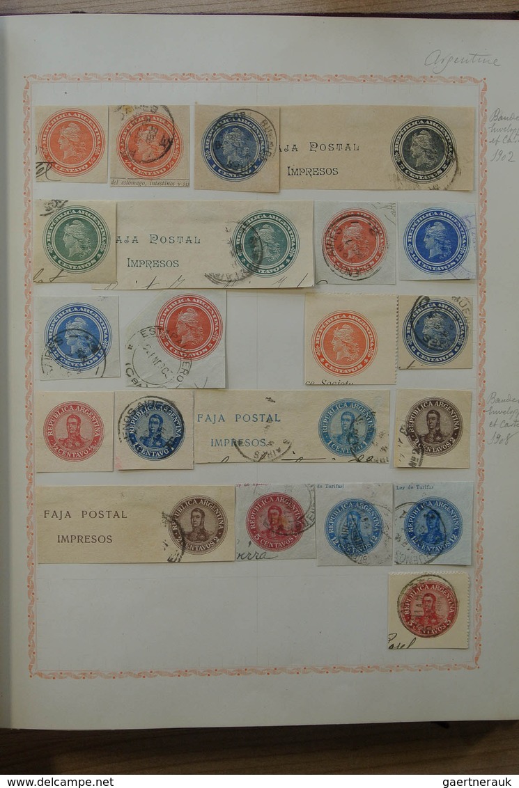 22194 Argentinien: Old blanc album with mostly used material of Argentina, including plateflaws, different