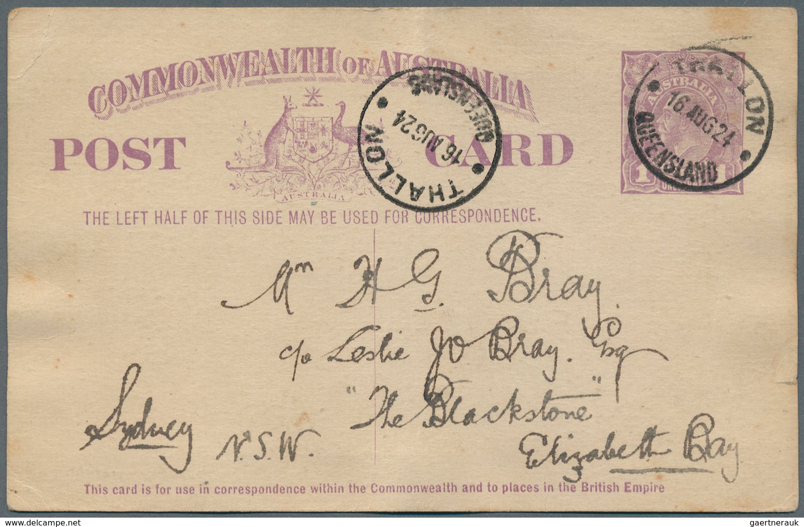 22217 Australien: 1910/1942, Australia/NZ, group of 20 better entires, registered, censored and airmail, P