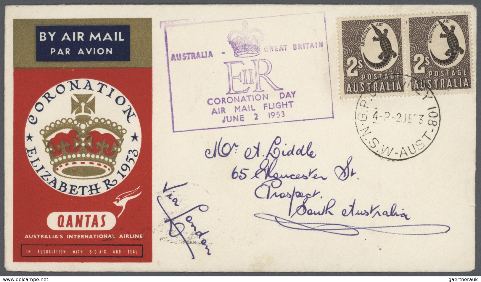 22228 Australien: 1960/1990 (ca.), Lot Of Apprx. 165 Covers, Many Australia-related Airmail Covers Incl. F - Autres & Non Classés