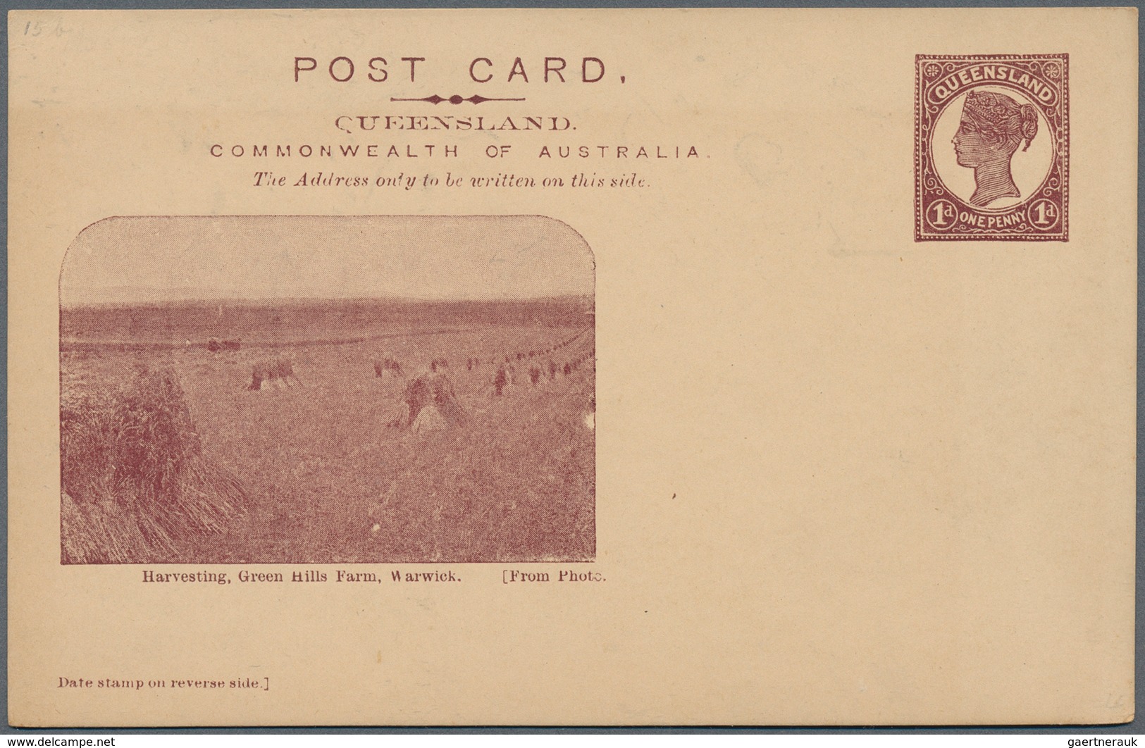 22234 Australien - Ganzsachen: 1880/1930 (ca.), accumulation with about 200 mostly stat. postcards incl. r