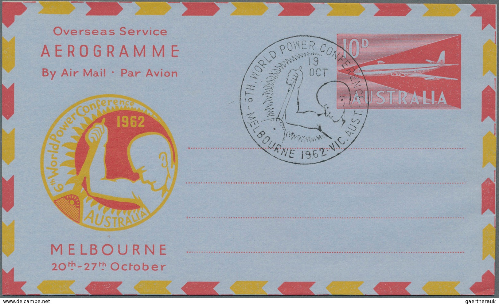 22237 Australien - Ganzsachen: 1950/1970 (ca.), AEROGRAMMES: Accumulation Of About 350 Airletters And AERO - Entiers Postaux