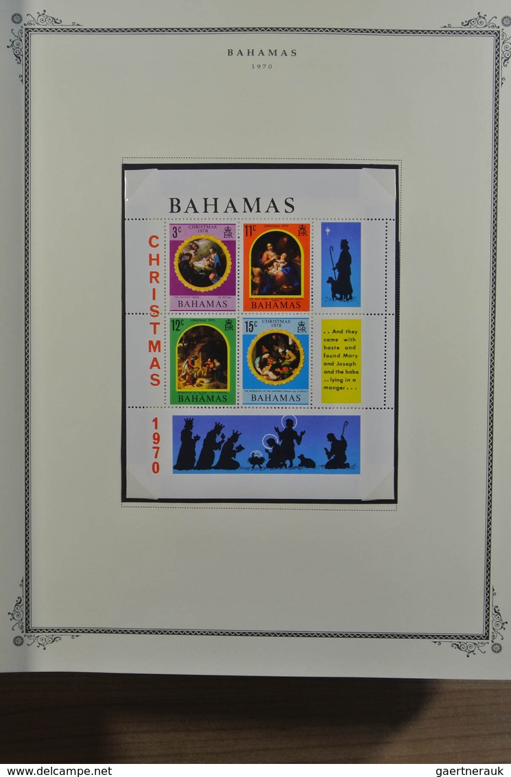 22238 Bahamas: 1860-1980. MNH, mint hinged and used collection Bahamas 1860-1980 in Scott album including