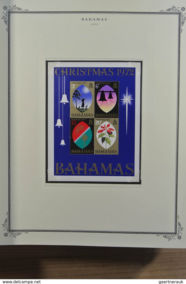 22238 Bahamas: 1860-1980. MNH, mint hinged and used collection Bahamas 1860-1980 in Scott album including