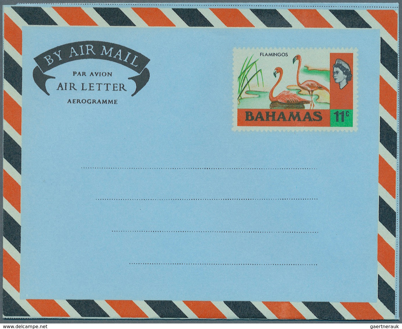 22241 Bahamas: 1946/1990 (ca.), Accumulation With About 580 Used And Unused Airletters And AEROGRAMMES Wit - 1963-1973 Autonomie Interne