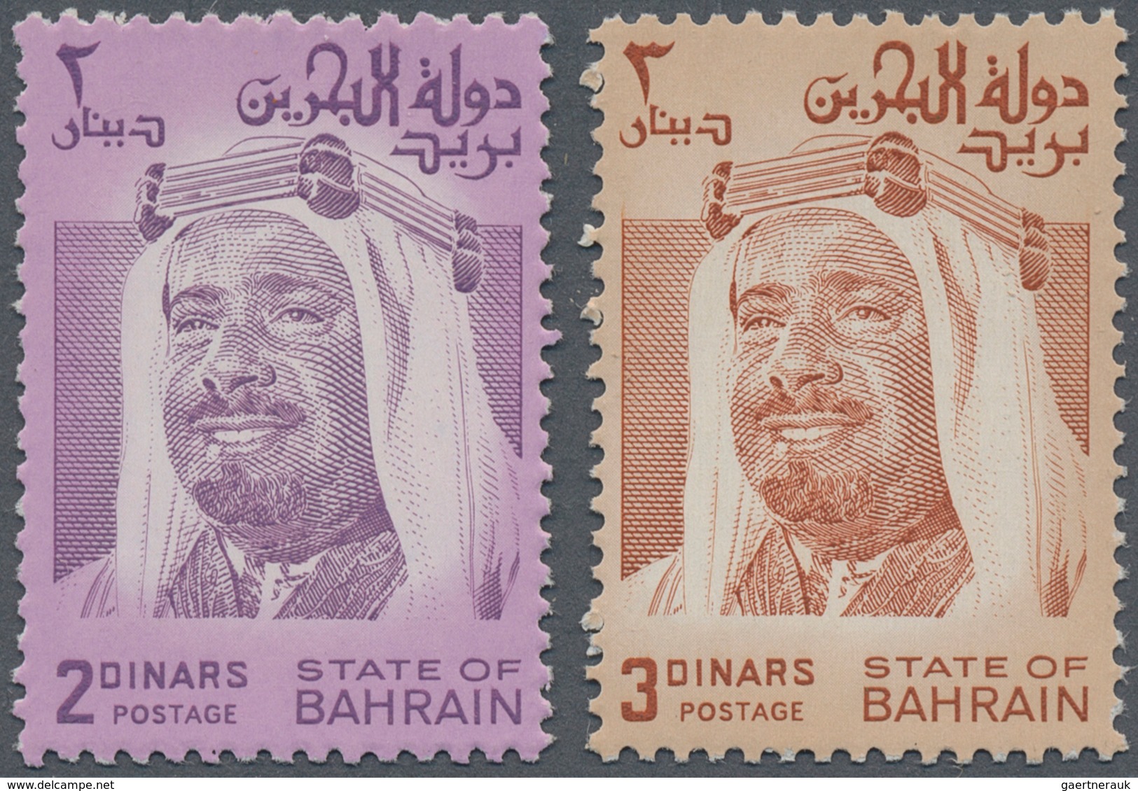 22244 Bahrain: 1966/1991 (ca.), Collection In Stockbook With Several Better Sets Incl. Definitives, Many S - Bahreïn (1965-...)