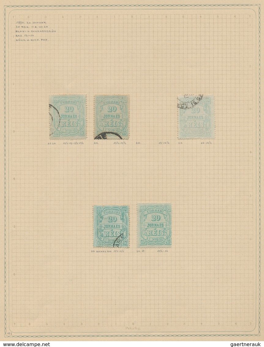 22314 Brasilien - Besonderheiten: 1890-1910: Collection Of About 300 Definitives, Mint And Used, From 1890 - Autres & Non Classés
