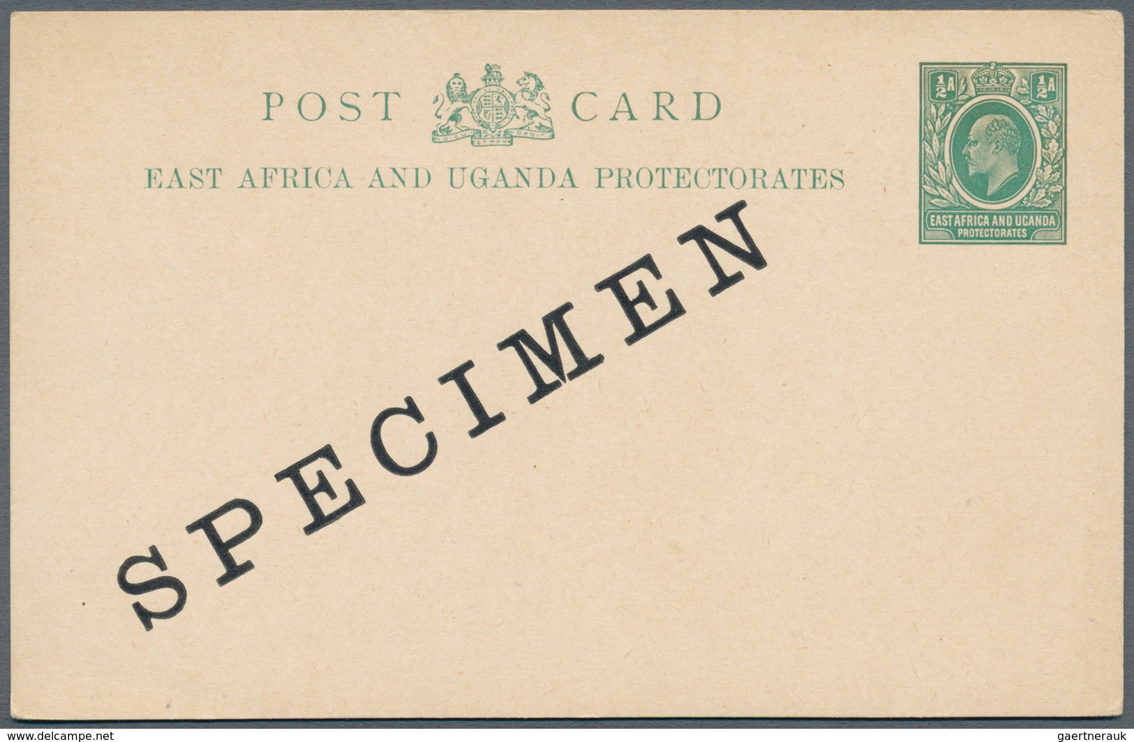 22320 Britisch-Ostafrika Und Uganda - Ganzsachen: 1903/1912, Collection Of 41 Different Unused Stationerie - Protectorats D'Afrique Orientale Et D'Ouganda