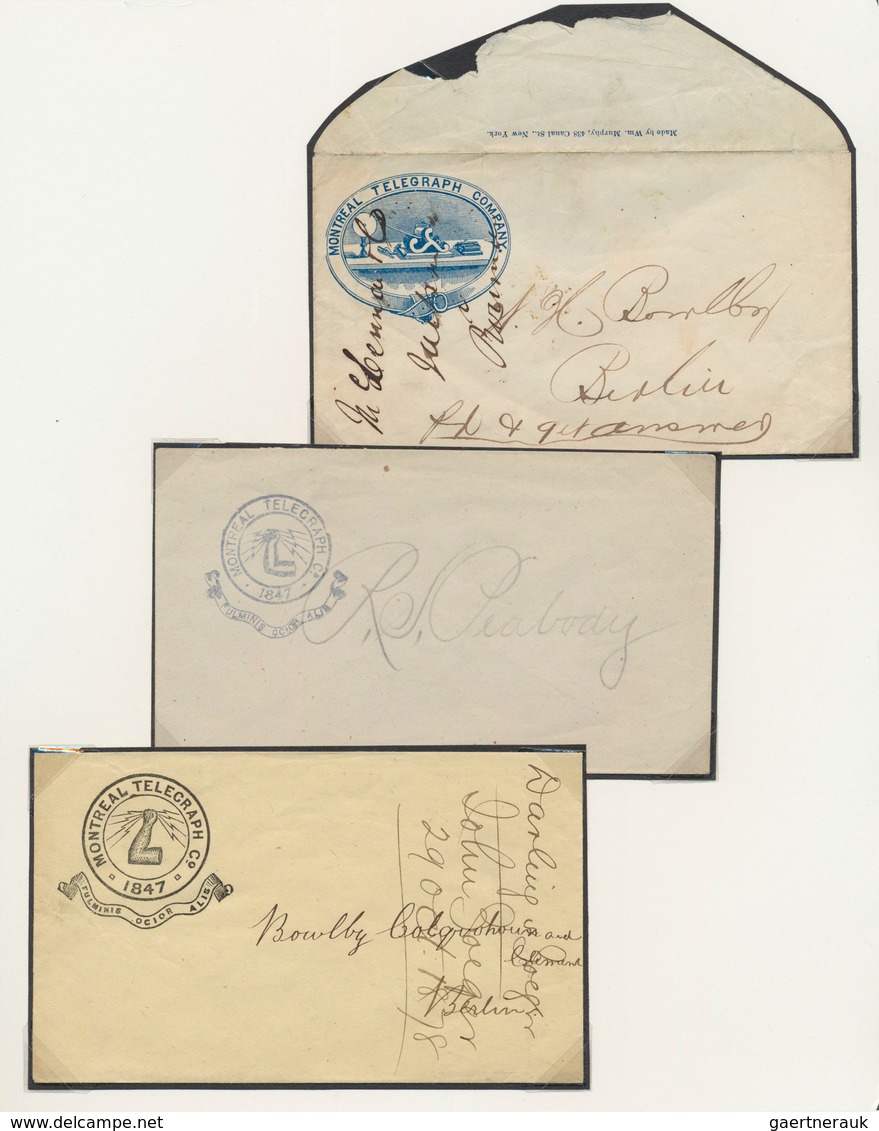 22359 Canada - Besonderheiten: 1880/ 1930 (ca.): A Wonderful Range Of Postal History And Scarce Booklet Pa - Autres & Non Classés