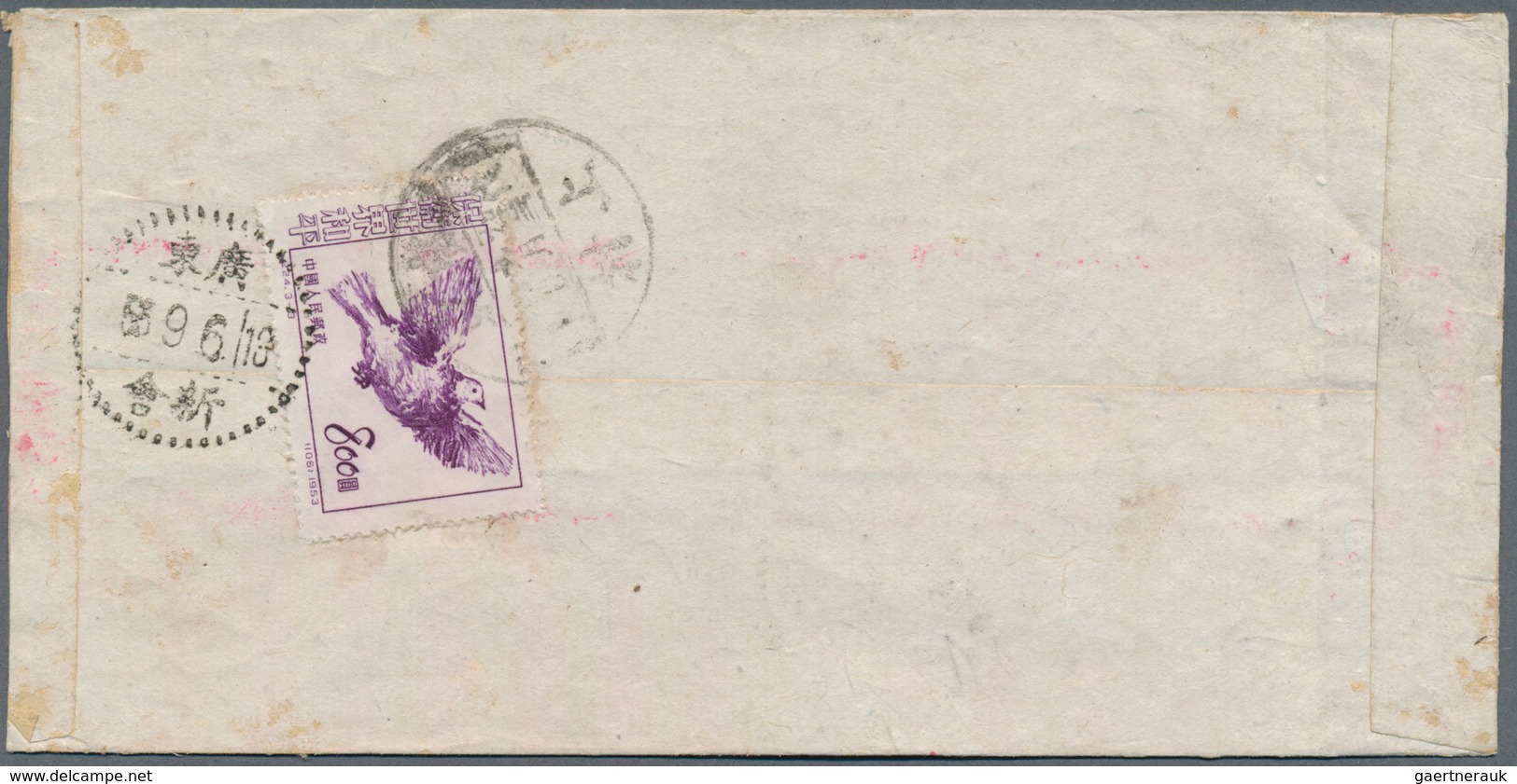 22443 China - Volksrepublik: 1954/77, Covers (17), Used Ppc (10) Mostly To West Germany, Inc. Many With Co - Autres & Non Classés