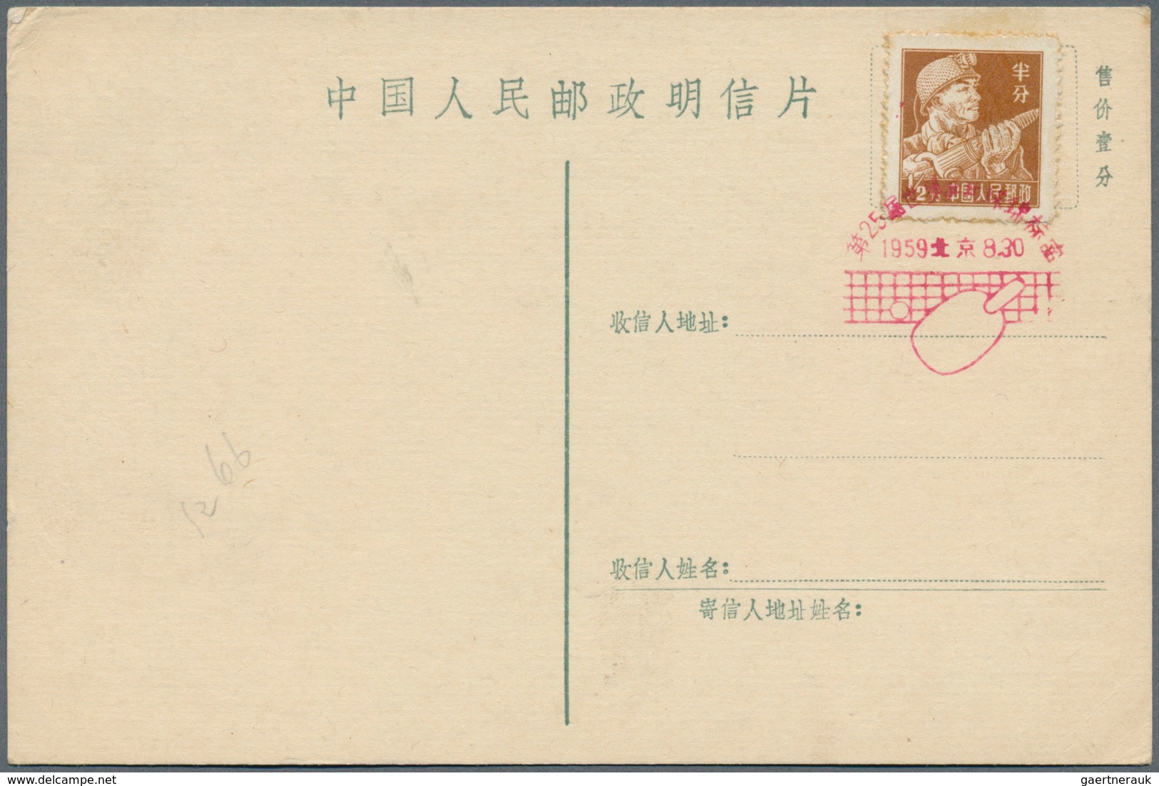 22453 China - Volksrepublik: 1965/87, covers (14), used ppc (2) to West Germany, inc. several with complet