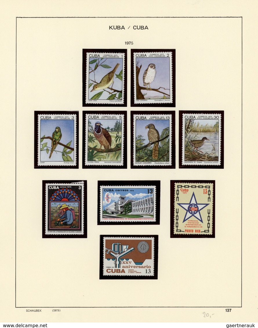 22495 Cuba: 1960/1984, Mainly U/m Collection In Three Albums Comprising Many Complete Commemorative Issues - Autres & Non Classés